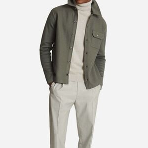 Reiss Warshaw Wool Blend Overshirt S
